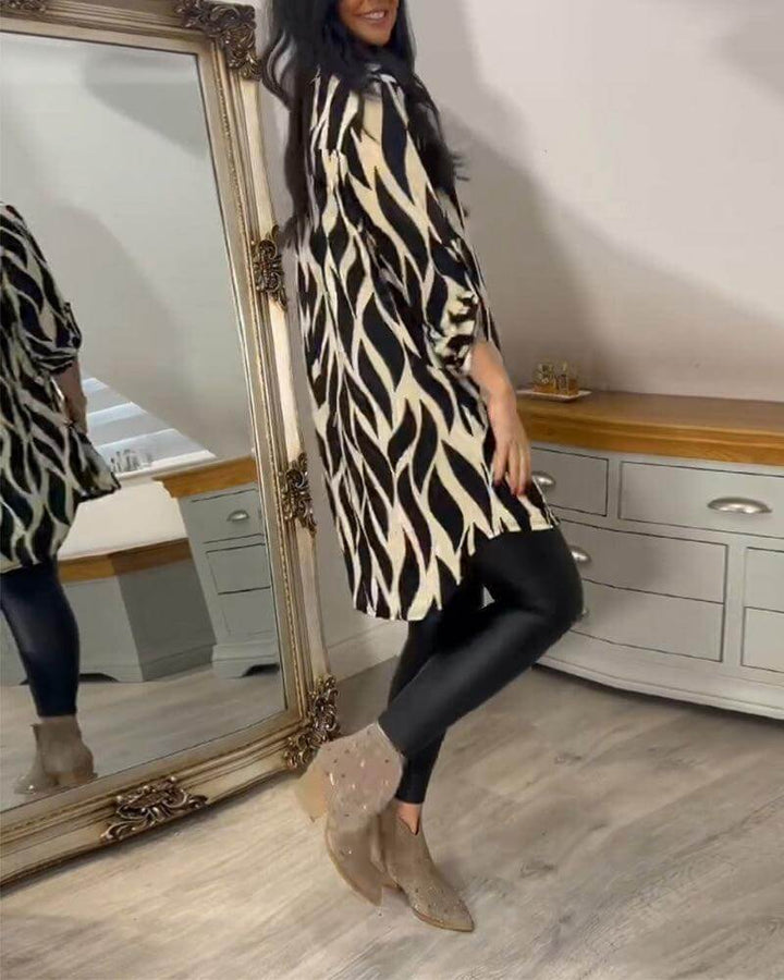 Women's Casual Long Sleeve Blouse - Lightweight & Comfortable Top