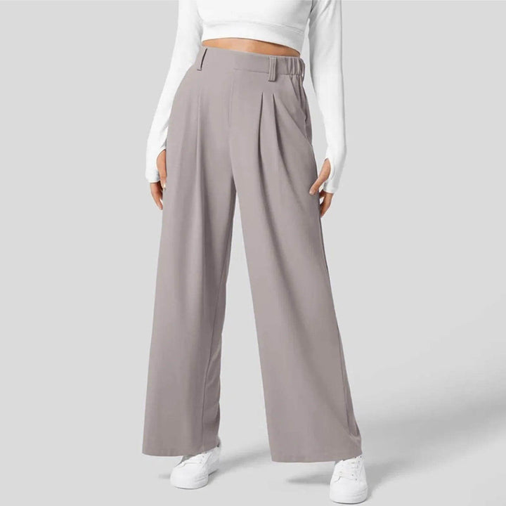 Women's Elasticated Long Trousers: Comfort & Style
