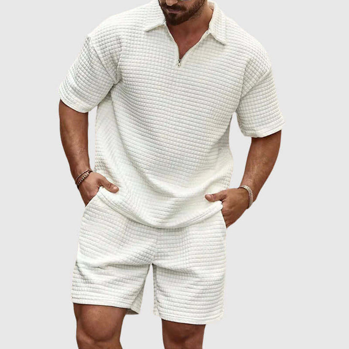 Men's Moisture-Wicking Active Set: Gym & Running Outfit