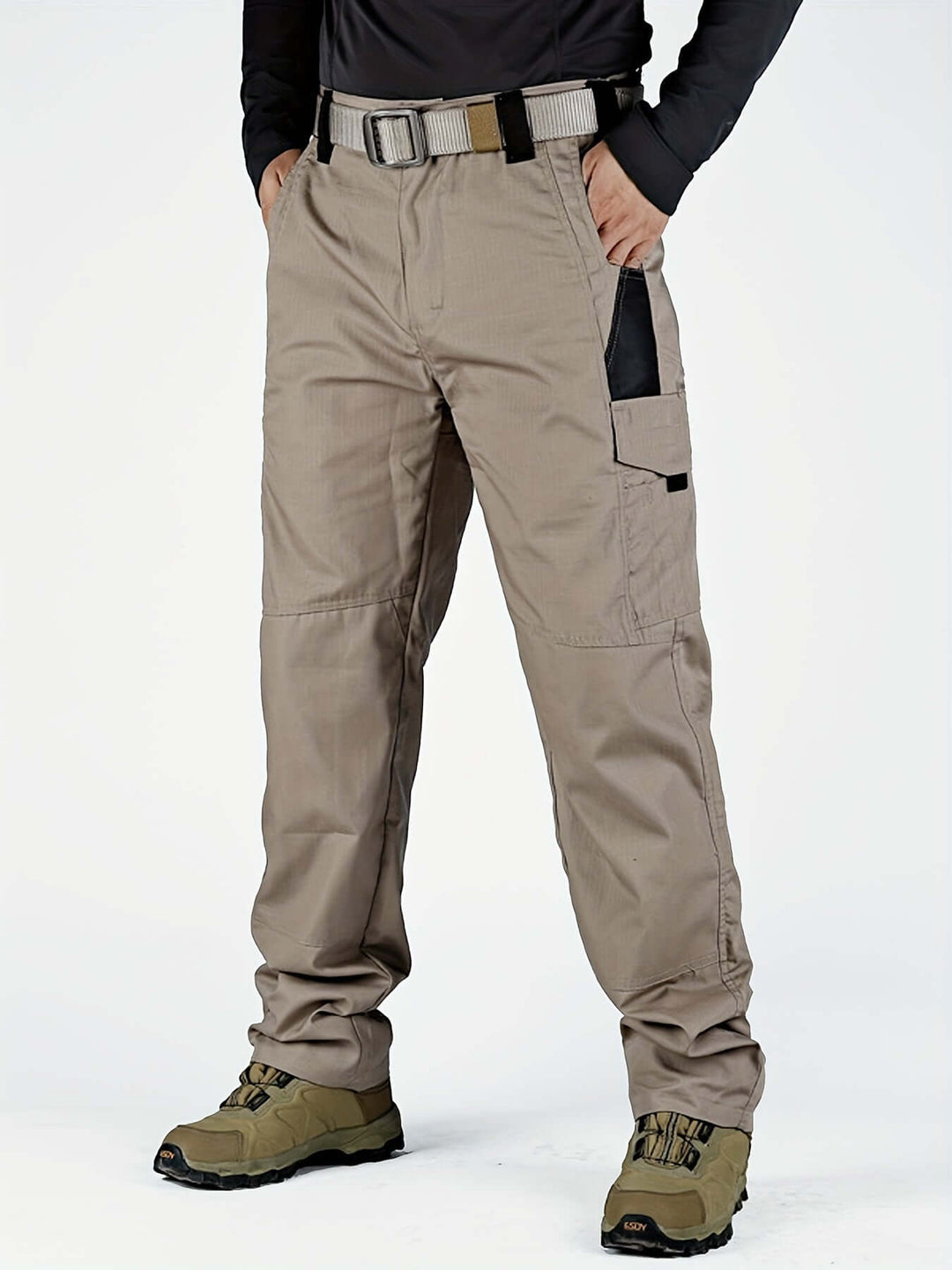Men's Relaxed-Fit Multi-Pocket Cargo Pants