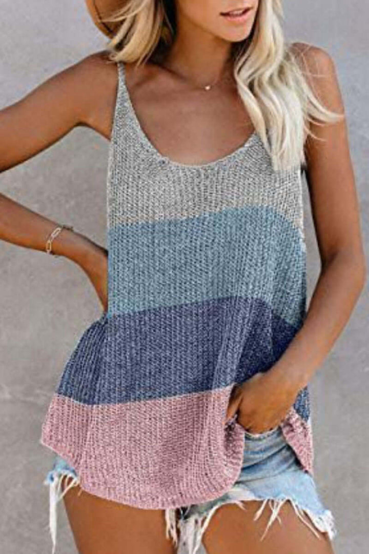 Women's Summer Knitted Sleeveless Top