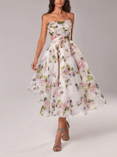 Summer V-Neck Dress: Elegant & Breathable