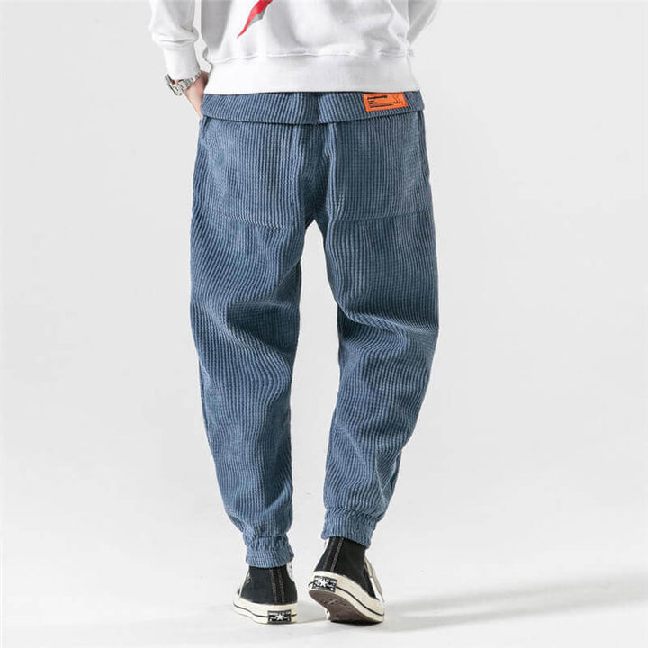 Men's Relaxed-Fit Corduroy Trousers