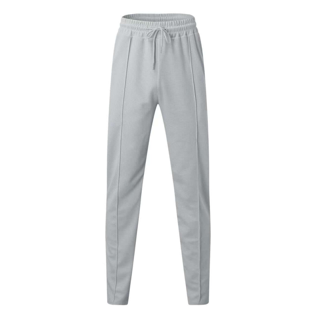 Men's Long Sleeve Polo Shirt & Sweatpants Set