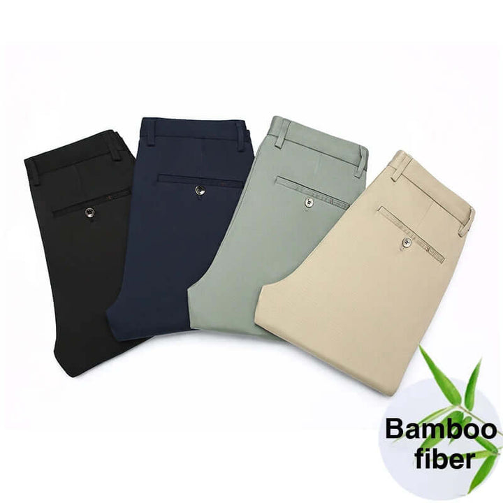 Men's Relaxed Fit Casual Trousers
