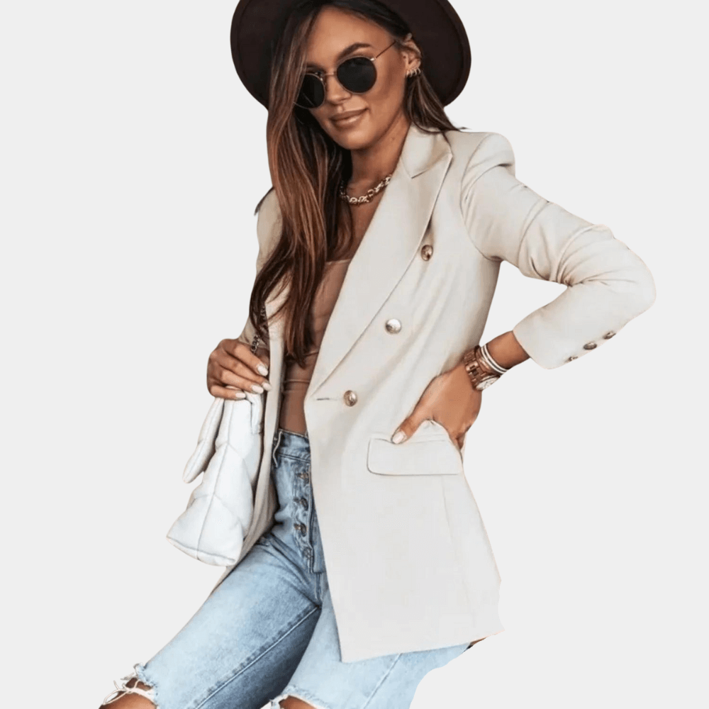 Lightweight Polyester Blazer: Versatile & Chic