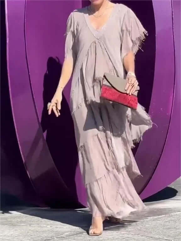 Women's Summer Long Sleeve Dress