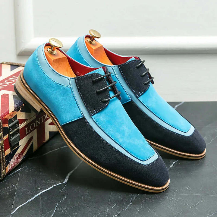 Men's Casual Pointed Toe Faux Leather Shoes