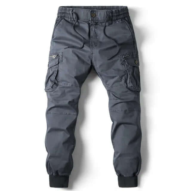 Men's Relaxed-Fit Cargo Pants: Multiple Pockets & Durable Cotton