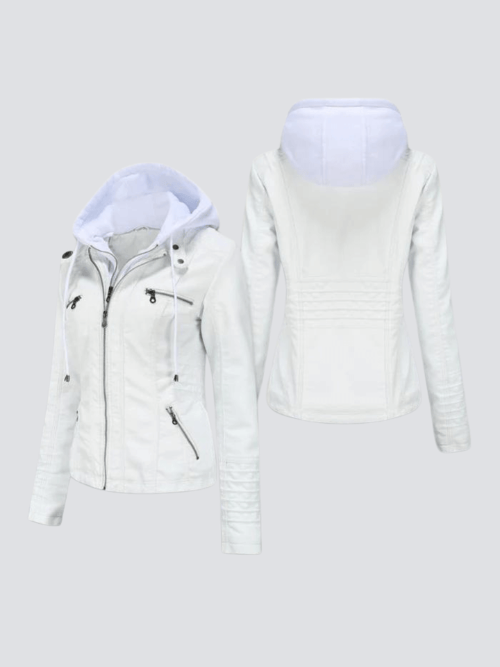 Women's Hooded Classic Jacket: Versatile & Stylish Outerwear