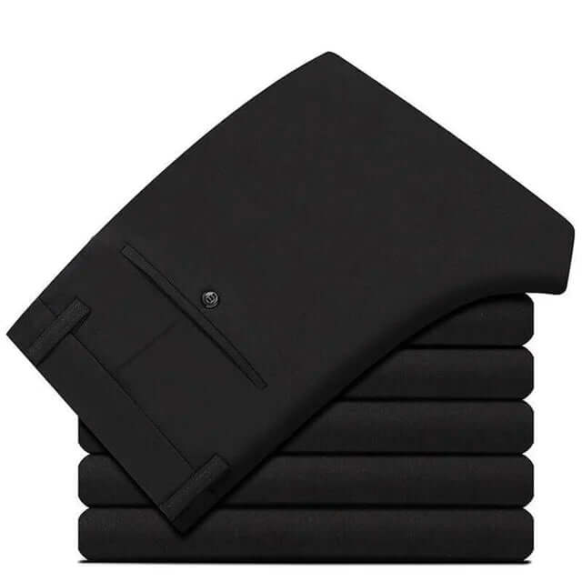 Men's Slim Fit Dress Trousers: Tailored Formal Wear