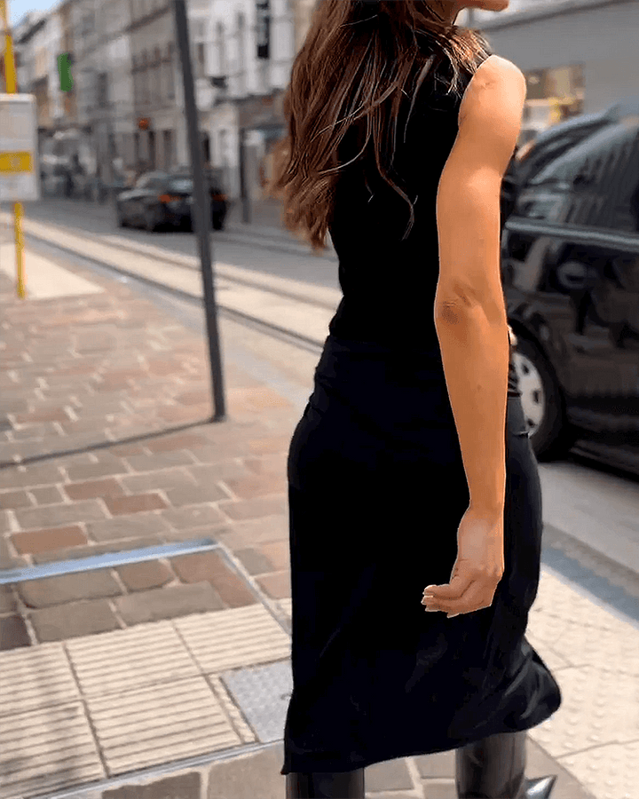 Women's Sleeveless A-Line Summer Dress