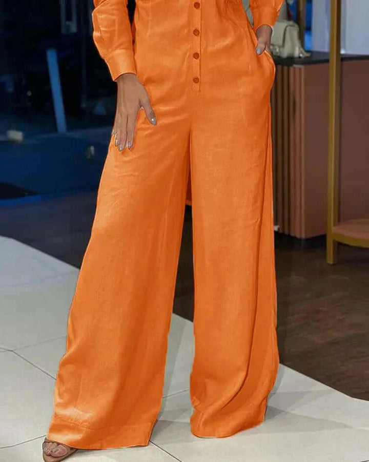 Elegant Sleeveless Wide-Leg Jumpsuit for Women