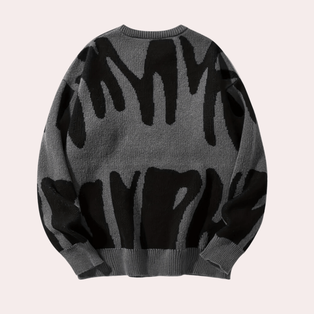 Men's Stylish Knit Sweater: Modern Knit, Comfortable Fit