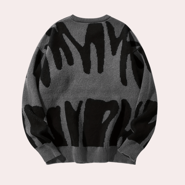 Men's Stylish Knit Sweater: Modern Knit, Comfortable Fit