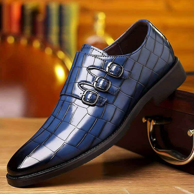 Men's Formal Leather Shoes: Classic Lace-Up Style