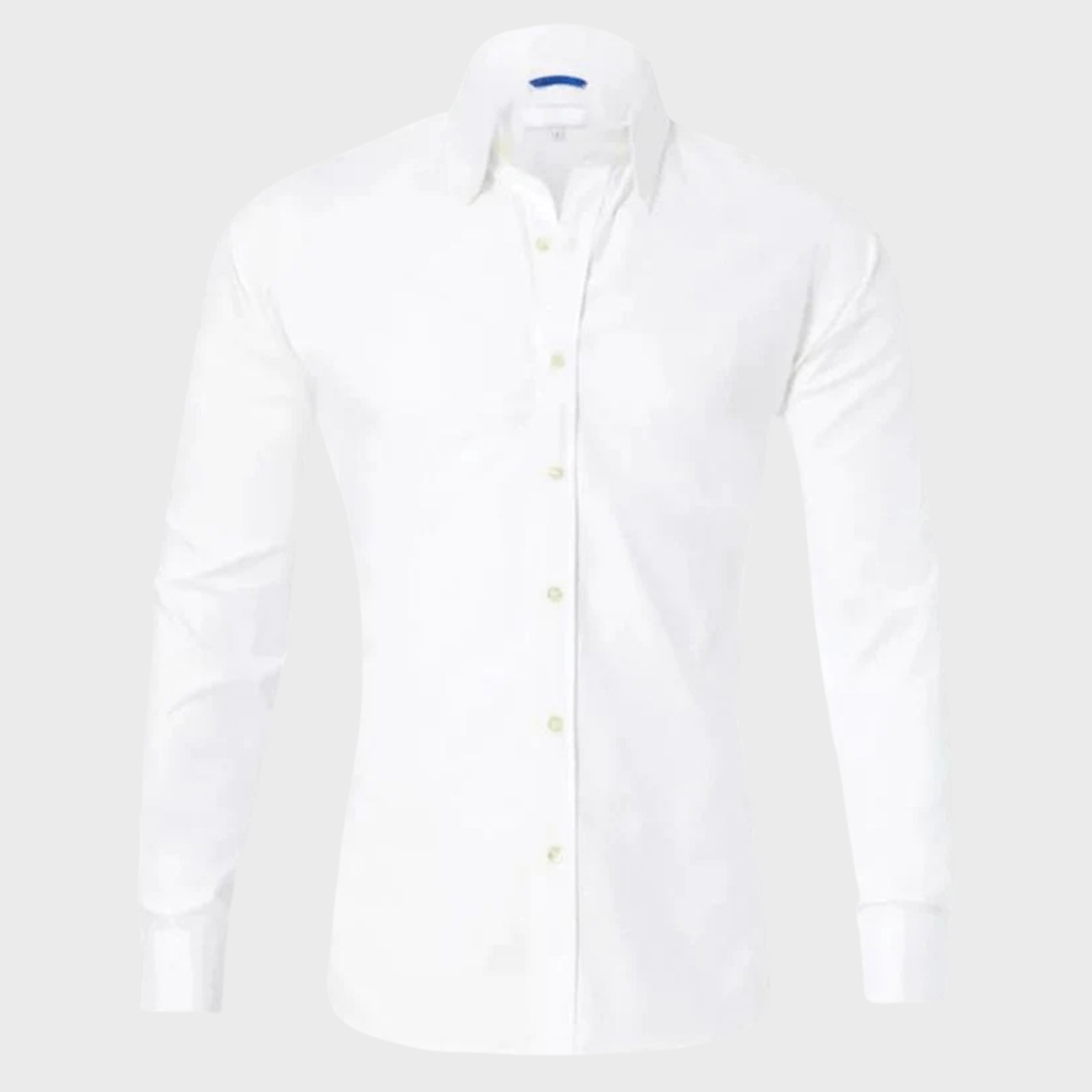 Men's Wrinkle-Free Dress Shirt: Everyday Comfort & Style