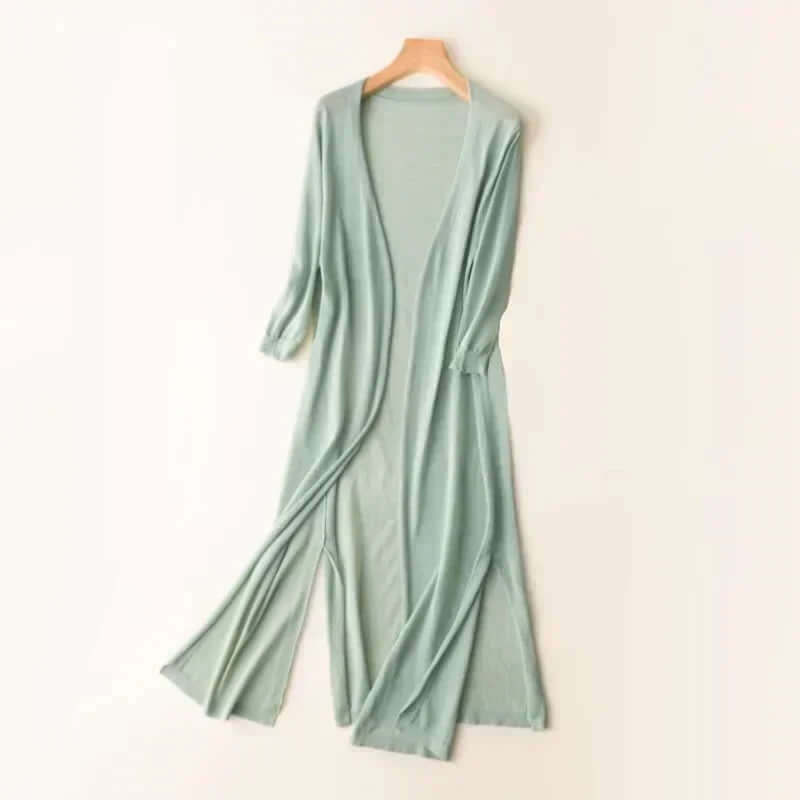 Women's Long Sleeve Knit Cardigan - Cozy & Stylish