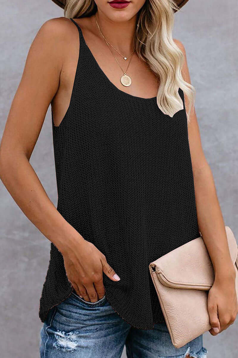 Women's Summer Knitted Sleeveless Top