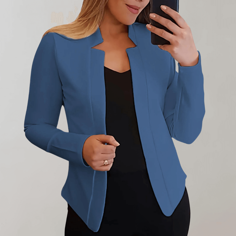 Women's Tailored Open-Front Blazer