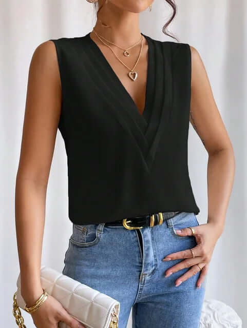 Women's Sleeveless Loose-Fit Summer Blouse