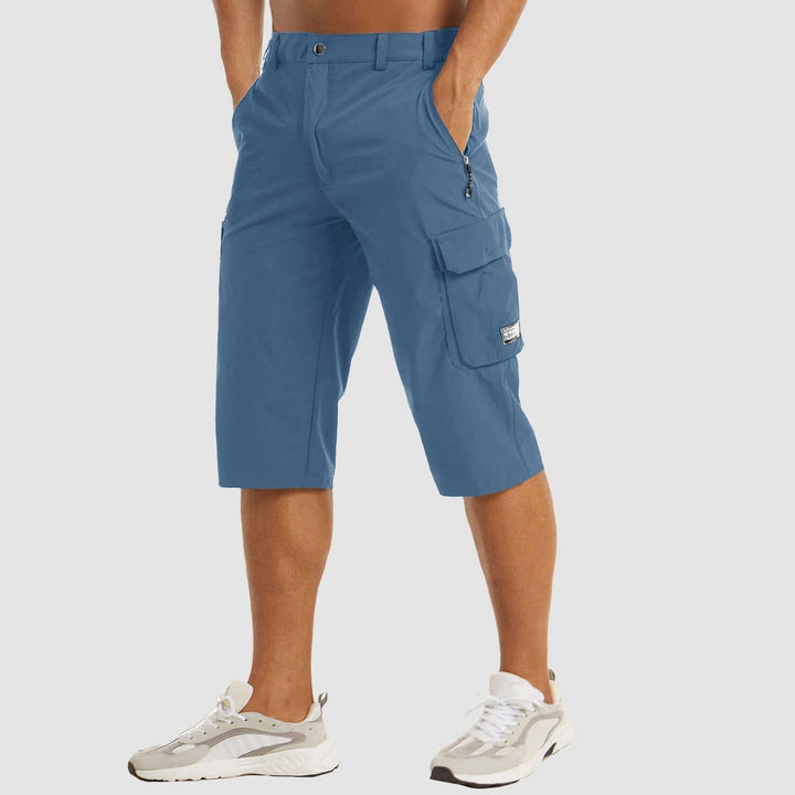 Men's Outdoor Walking Shorts: Multi-Pocket Hiking Shorts