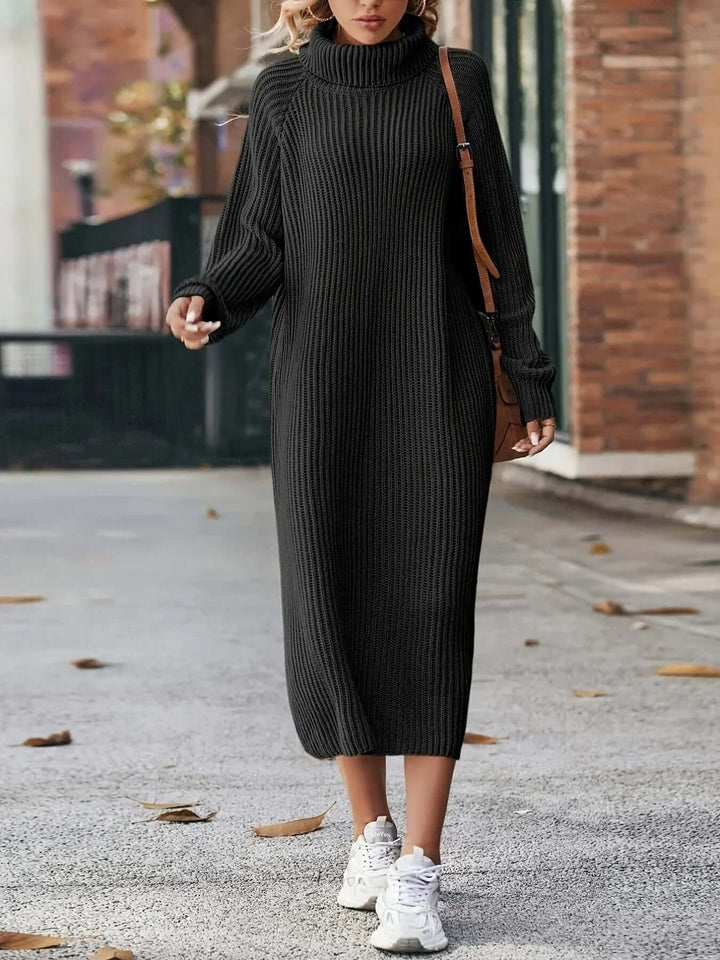 Cozy Knit Sweater Dress: Warm Winter Fashion