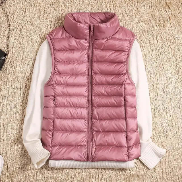 Women's Lightweight Down Sleeveless Puffer Vest