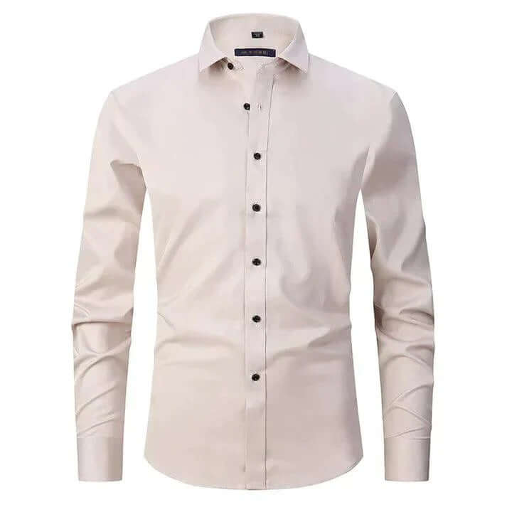 Men's Breathable Stretch Long Sleeve Shirt