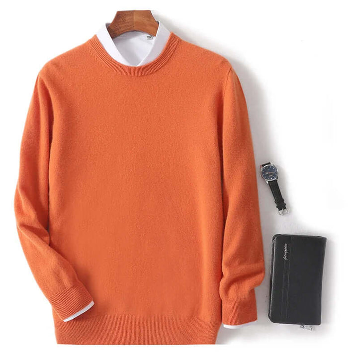 Men's Classic Crew Neck Knit Sweater