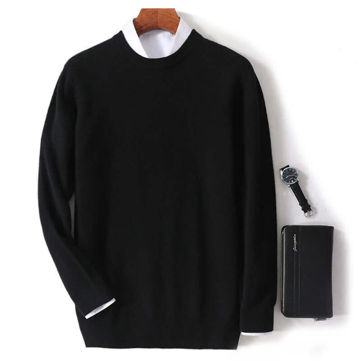 Men's Classic Crew Neck Knit Sweater