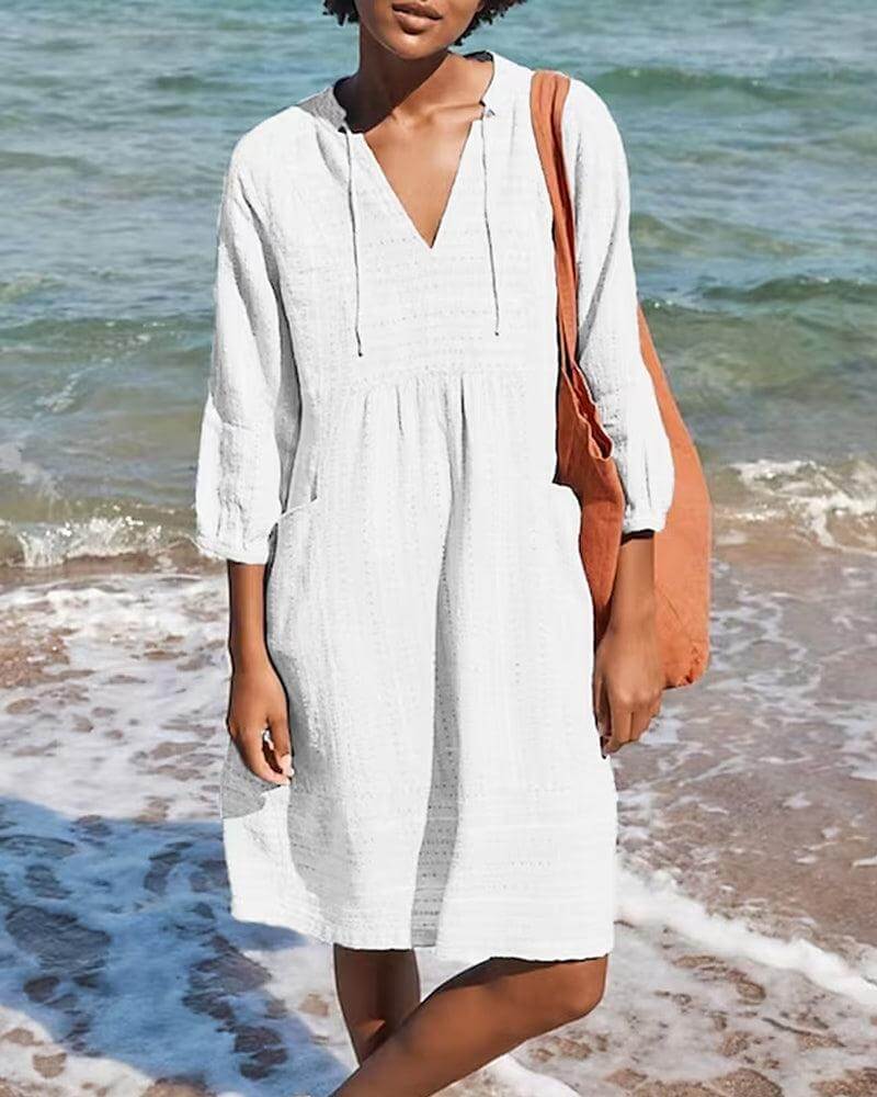Elegant Long Shirt Dress: Casual & Chic