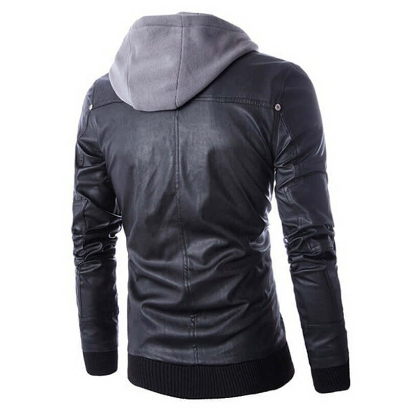 Men's Versatile Hooded Jacket: All-Season Comfort & Style