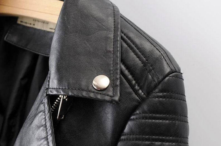 Women's Asymmetrical Zip Biker Jacket
