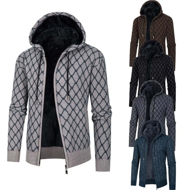 Men's Casual Hooded Jacket: Relaxed Fit, Versatile Style