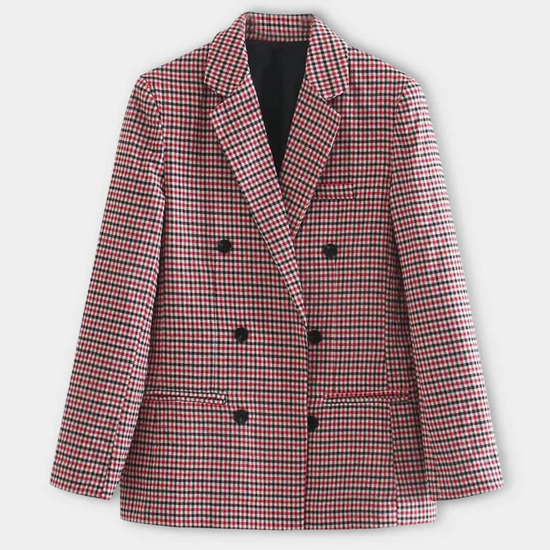 Men's Slim-Fit Double-Breasted Blazer
