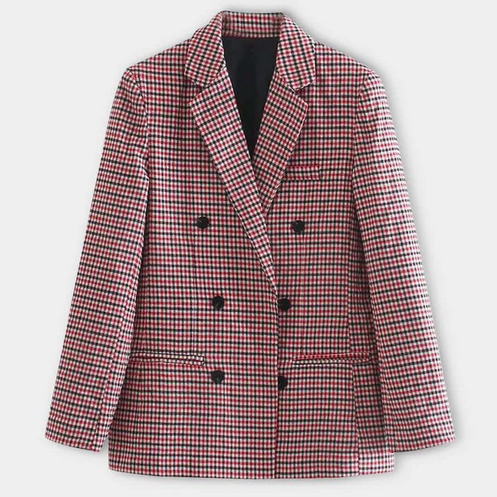 Men's Slim-Fit Double-Breasted Blazer
