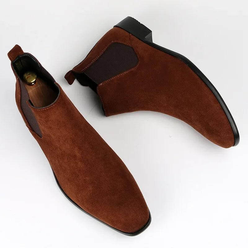 Men's Suede Chelsea Boots: Elegant & Comfortable Footwear