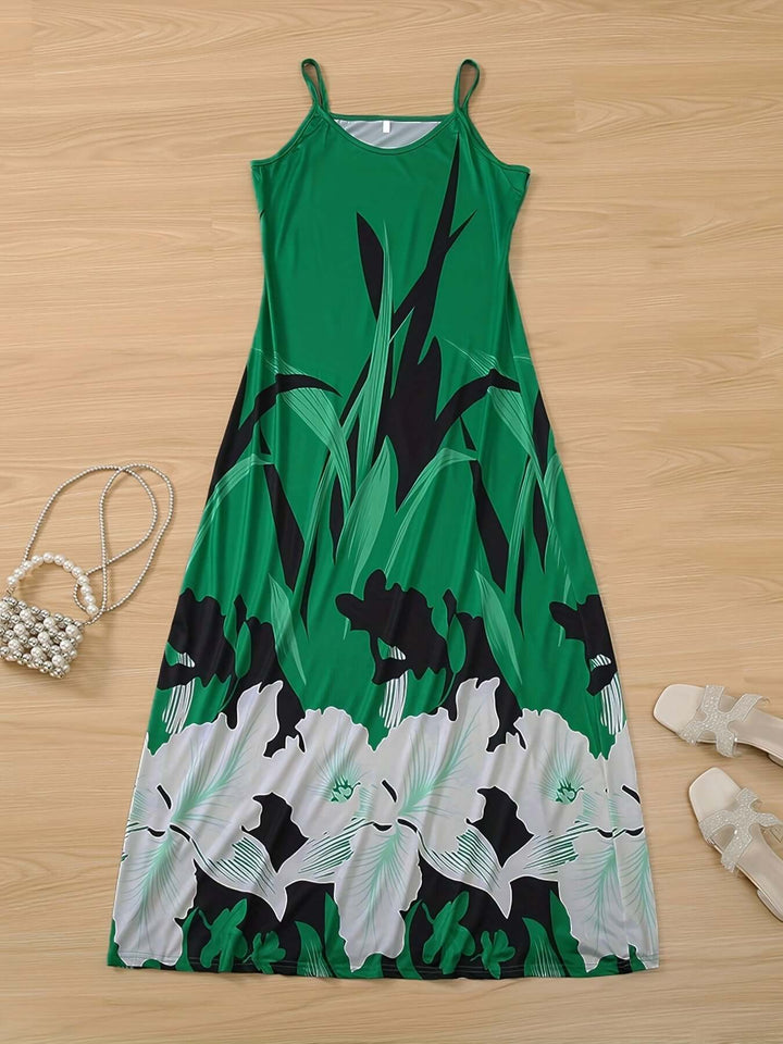 Floral Print Summer Dress: Versatile & Comfortable