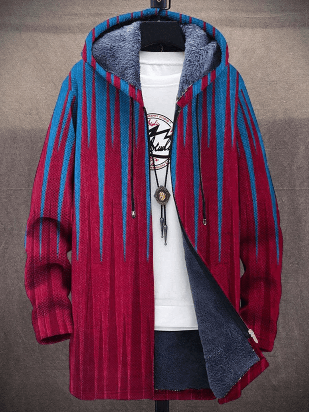 Luxurious artistic cardigan