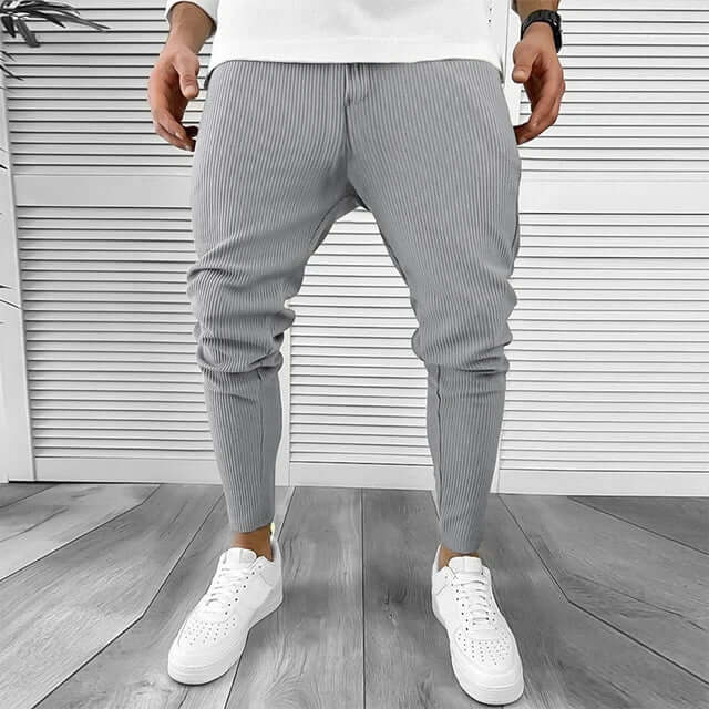 Men's Casual Tailored Trousers: Versatile & Comfortable