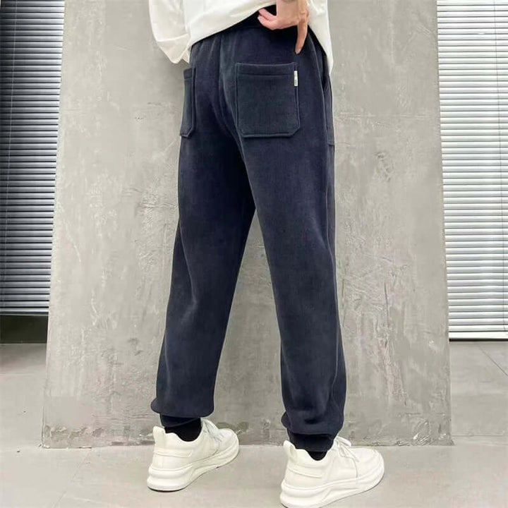 Men's Casual Corduroy Trousers: Regular Fit, Durable & Stylish