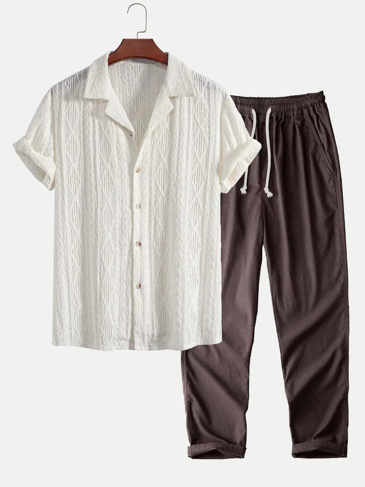 Men's Breathable Cotton Shirt: All-Season Comfort
