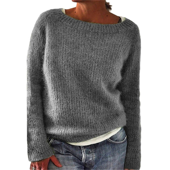 Women's Relaxed-Fit Knit Sweater
