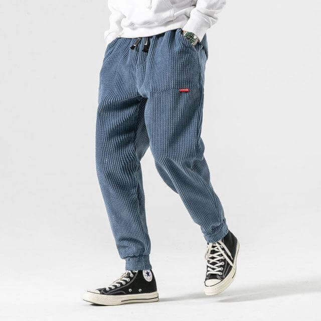 Men's Relaxed-Fit Corduroy Trousers