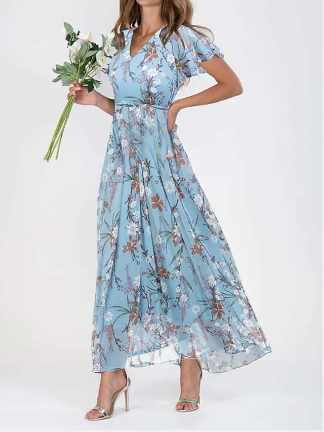 Elegant Midi Women's Dress