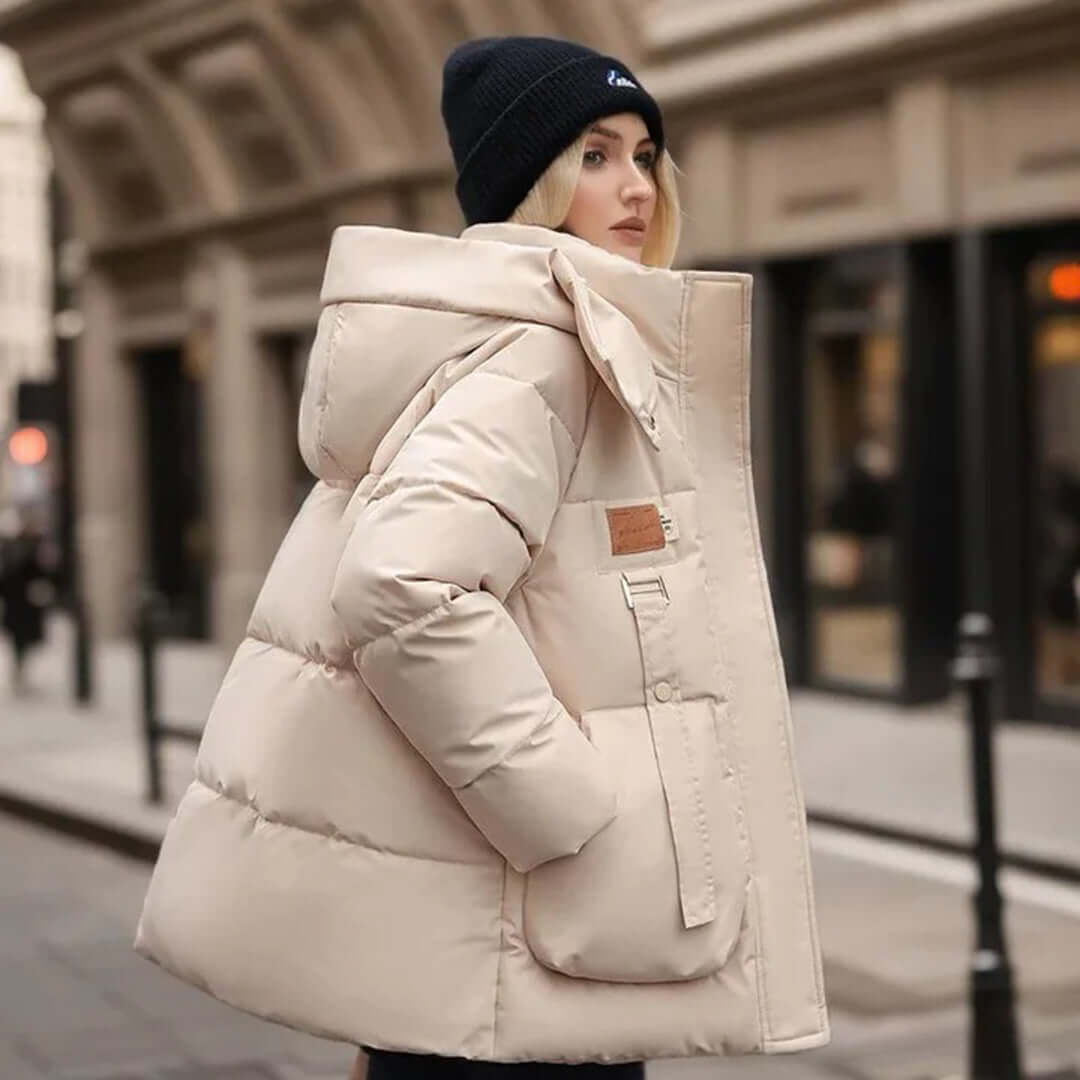 Women's Casual Winter Jacket: Warm & Stylish
