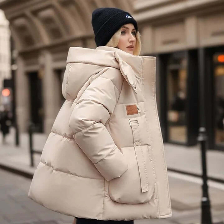 Women's Casual Winter Jacket: Warm & Stylish