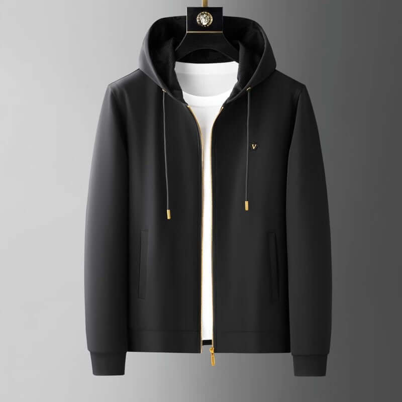 Men's Hooded Sports Jacket & Sweatpants Set