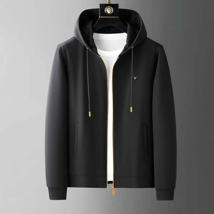 Men's Hooded Sports Jacket & Sweatpants Set